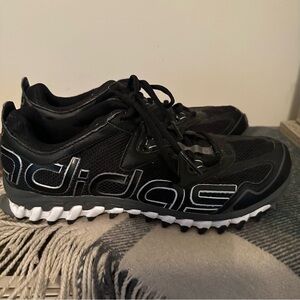Adidas Black and White Athletic Shoes Sz 10